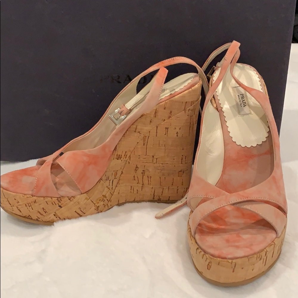 PRADA Wedge sandals